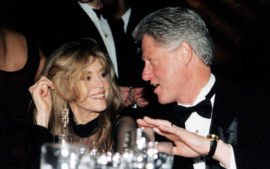 Guess who? At Hank Aarons 65th Birthday Party