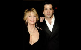 With Troy the night he was nominated for a Golden Globe for his performance in Soldiers Girl