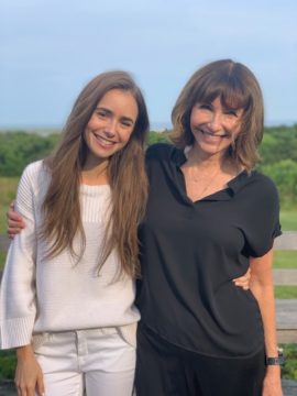 Lily Collins and Mary Steenburgen